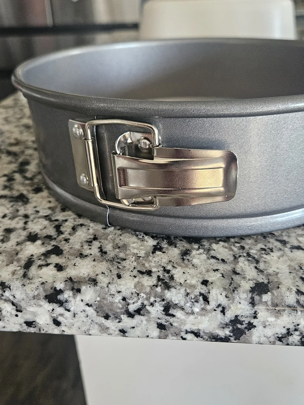Nonstick Springform Pan in Gray - Heavy Duty Steel Bakeware